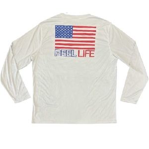 Reel Life Sun Ray Defender UPF 50 Lightweight Long Sleeve Fishing Shirt